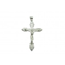 Sterling silver pendant 925 Hallmarked stamped Cross Pendant 2.4 inch
